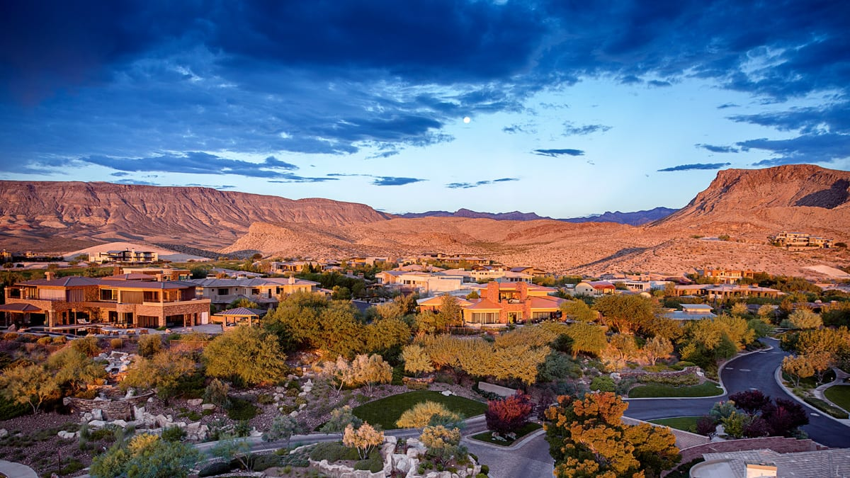 Summerlin neighborhood in Las Vegas