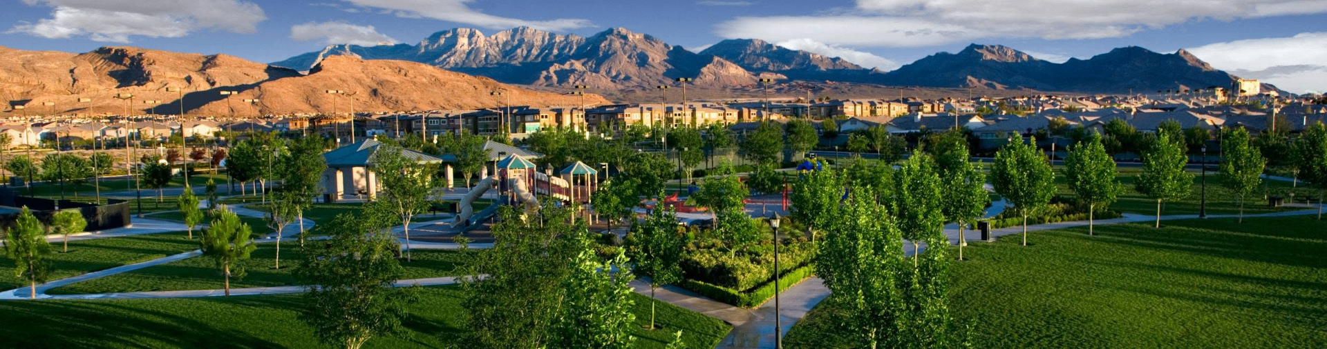 The Vistas 55+ neighborhood in Las Vegas